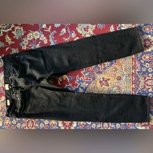 J. Crew 484 Black Jeans 34x30
